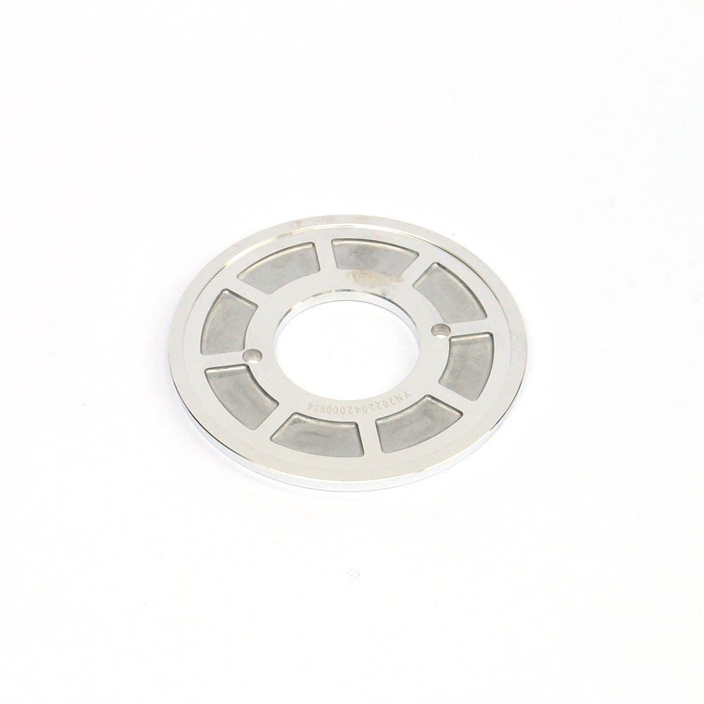 Rotor baffle plate